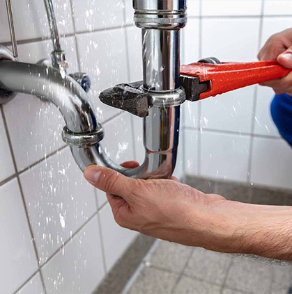 water leak